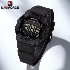NAVIFORCE 7136 Men Fashion Outdoor Watch Electronic LCD <b>Digital</b> Casual Date Week Alarm Wristwatches Silicone Electronic <b>Clock</b> - Product Image 2