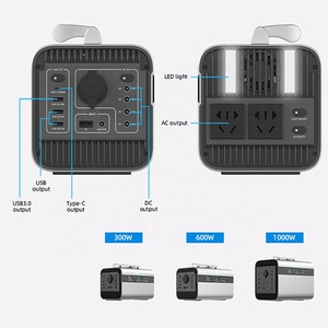 สถานีพลังงานสำรองแบบพกพา 300W LiFePO4 คลื่นไซน์บริสุทธิ์ แบตเตอรี่ภายนอกสำหรับรถยนต์ พลังงานแสงอาทิตย์ สำหรับอุปกรณ์หลากหลายชนิด - Product Image 3