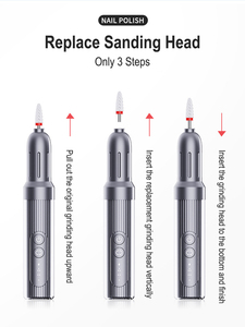 Machine à vernis à <span class=keywords><strong>ongles</strong></span> à grande vitesse Gel supprimer <span class=keywords><strong>les</strong></span> appareils Six niveaux meuleuse à <span class=keywords><strong>ongles</strong></span> électrique Portable avec accessoire de forage de Base de charge - Product Image 6