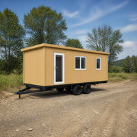 Maison portable à ossature métallique pour hôtel-resort, chalet de vacances et camping