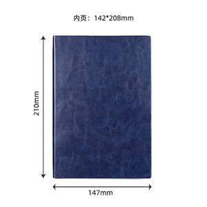 Customized Stock Strap Notebook Custom Hardcover Simple <b>A5</b> <b>Notepad</b> Student Diary Pu Meeting Record Book - Product Image 4