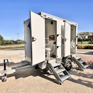 10.5m ADA Portable Cabin Public Toilet Mobile Restroom Luxury Washroom Trailer - Product Image 5