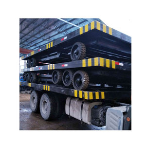 Petite remorque de voiture/remorque à plat/remorque de camion avec le chariot à deux roues de camions de poussée de main de plate-forme - Product Image 4