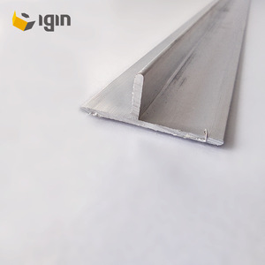 Perfil en T de aleación de aluminio Igin 30x11 excéntrico en forma de T para tabiques de oficina - Product Image 1
