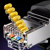 Câble Ethernet Cat8 haute vitesse 2000 MHz pour routeur de jeu, modem, PC