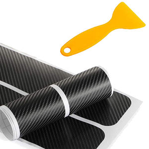 No Logo <strong>Door</strong> <strong>Entry</strong> Guard Sticker Car <strong>Door</strong> <strong>Sill</strong> Self-Adhesive Car Wrap Protector Car <strong>Door</strong> Protector - Product Image 2