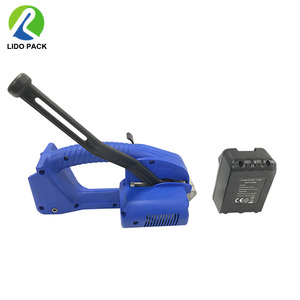 JDH-16 hand held Batterie cerclage outils pour PP sangles PET petite main alimenté machine d'emballage - Product Image 5
