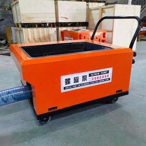 Vis électrique <span class=keywords><strong>miniature</strong></span> transportant la <span class=keywords><strong>pompe</strong></span> concrète <span class=keywords><strong>miniature</strong></span> de machine de béton de mortier de ciment - Product Image 2