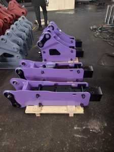 Casseur hydraulique silencieux bibo pour excavatrice, concasseur de roche dure, démolition de béton - Product Image 3