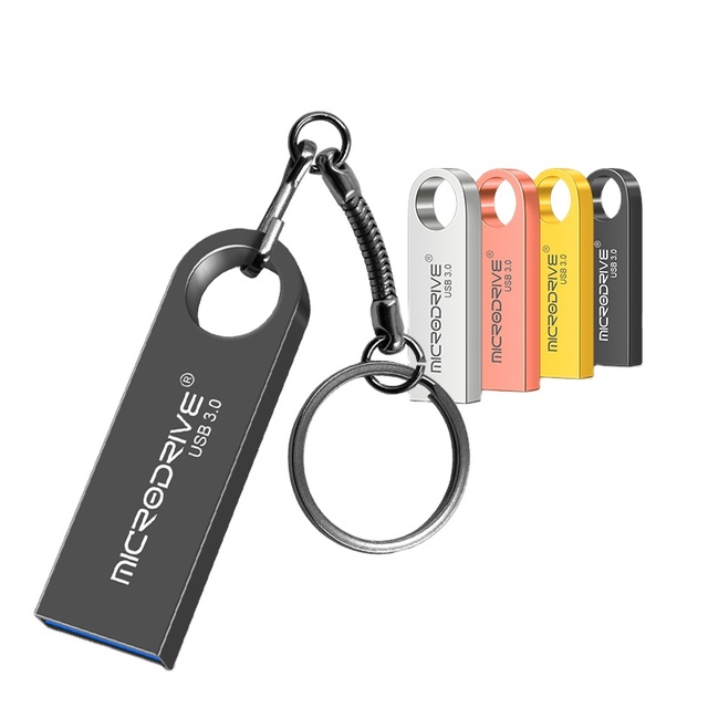 New USB Flash Drives with Custom Logo Engraving USB 3.0 High-Speed Metal Gift Drives in 8GB/16GB/32GB/64GB