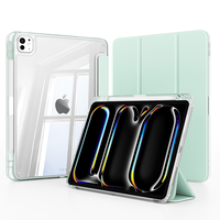 Nouveau design étui pour tablette pour iPad pro 11 2024 M4 livraison rapide étui en cuir PU de haute qualité pour iPad pro