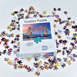 Carta artistica posteriore in sughero con stampa di personalizzazione del <span class=keywords><strong>Puzzle</strong></span> 1000 con cornice per bambini lettere principessa drago <span class=keywords><strong>Puzzle</strong></span> personalizzati - Product Image 1