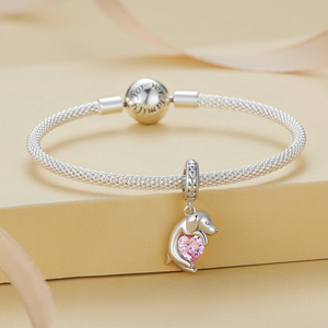 Colgante para mascotas de Plata de ley 925 con dijes de animales (Bulldog, Poodle, Dálmata) para pulseras de mujer y collares DIY, regalo de cumpleaños - Product Image 5