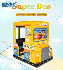 Le parc à thème d'autobus scolaire superbe d'enfants monte <span class=keywords><strong>des</strong></span> <span class=keywords><strong>jeux</strong></span> d'arcade de machine de jeu à pièces - Product Image 2