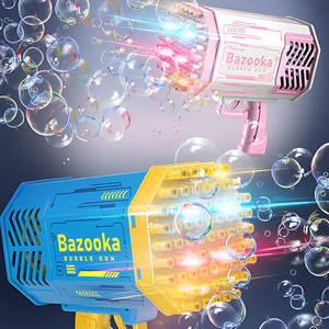 Bazuka-pistola <span class=keywords><strong>de</strong></span> burbujas eléctrica automática, 69 agujeros gatling, juguete <span class=keywords><strong>de</strong></span> pistola <span class=keywords><strong>de</strong></span> burbujas, OEM ODM <span class=keywords><strong>2022</strong></span> - Product Image 3