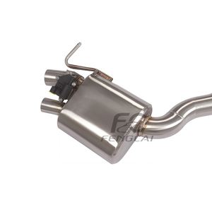 מערכת פליטה אחורית OEM Valvetronic לאאודי A8 D4 3.0T, צינורות פליטה מנירוסטה בעלי ביצועים גבוהים עם משתיק קול - Product Image 3