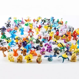 Prix d'Usine 144 Pièces/Set Figurines de 2-3cm Mini Jouet Cadeau Enfant PVC Figurine d'Action Cartoon <span class=keywords><strong>Poke</strong></span> <span class=keywords><strong>Go</strong></span> pour Enfants Set de Figurines - Product Image 2