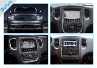 Autoradio Android 9.0, écran Vertical, Navigation GPS, type Tesla, lecteur multimédia, unité centrale, enregistreur cassette, pour voiture Dodge Durango (2010-2020)
