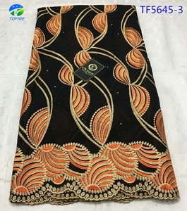 Novo Design Africano <span class=keywords><strong>Original</strong></span> suíço Algodão Voile <span class=keywords><strong>Lace</strong></span> Com Pedras 100% Algodão Tecido De Renda
