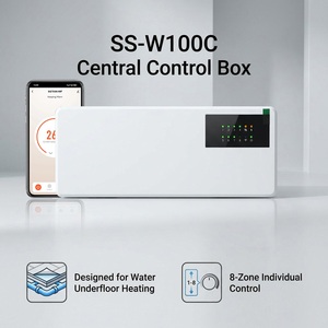 Centre de commande RF OEM 8 <span class=keywords><strong>zones</strong></span> pour <span class=keywords><strong>chauffage</strong></span> par le sol, pour actionneurs et thermostat - Product Image 1