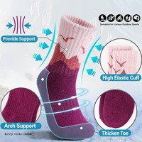 Chaussettes de course mi-mollet en polycoton respirantes et absorbantes, à blocs de couleur, pour hommes et femmes, collection Printemps/Été