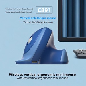 Nuovo Mouse Verticale Silenzioso Ricaricabile per Polsi Piccoli Femminili Ergonomico Mini Computer a Tre Canali - Product Image 6