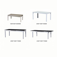 Fauteuil de jardin empilable en aluminium et textilène, résistant aux intempéries, pour terrasse et café, vente en gros