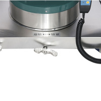 Table chirurgicale électrique ultra-basse avec base en acier inoxydable 304, barrières latérales mates, ressorts pneumatiques allemands et coussin antistatique durable