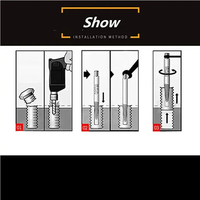Outils automobiles Jeu d'extracteurs de boulons 6 pièces pour l'atelier Boulons de vis cassés endommagés Extracteurs de goujons