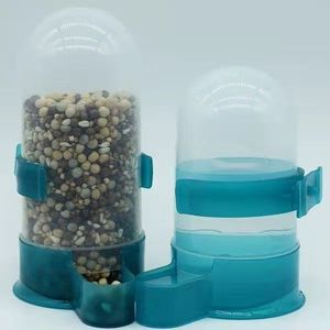 Sistema de Alimentación Automático para Aves, Dispensador de Agua y Comida Colgante de Plástico Transparente para Palomas - Product Image 5