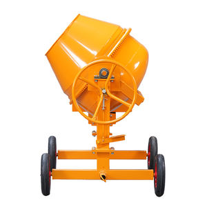 Industrieller 220 V Mobiler <span class=keywords><strong>350</strong></span> Liter Betonmischer Tragbare Zementmischer für Bauarbeiten - Product Image 4