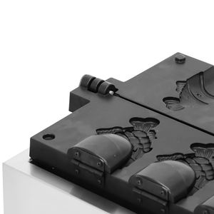 Заводская поставка: Новая многофункциональная коммерческая электрическая вафельница из нержавеющей стали (4 шт.) для приготовления тайяки с открытым верхом - Product Image 6