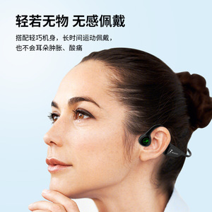 Auriculares de Conducción Ósea SANAG BT 5.4, Auriculares Deportivos Inalámbricos de Oreja Abierta, Resistentes al Agua - Product Image 3