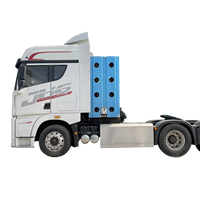 Tracteur à gaz FAW Jh6 GNC 6X4 moteur Weichai à carburant diesel norme d'émission Euro 2 tracteur remorque d'occasion