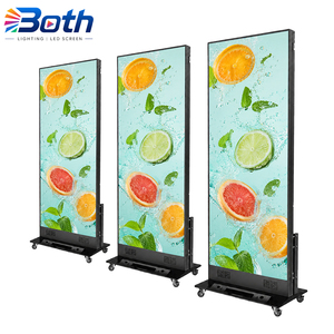 Pantalla LED para Póster Digital HD P3, con Soporte de Pie, para Publicidad en Centros Comerciales y Tiendas - Product Image 1