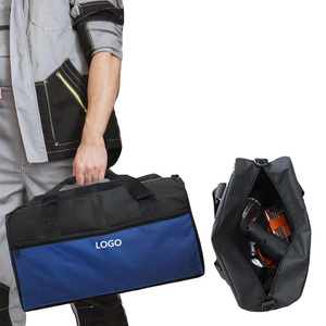 Sac fourre-tout portable de grande capacité en tissu Oxford 600D de qualité industrielle pour électriciens, idéal pour ranger les petits outils et quincaillerie - Product Image 6