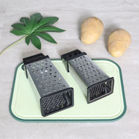 UJ-GP212 8'' en 9'' RVS 4-zijdige rasp Professionele doosrasp voor groenten