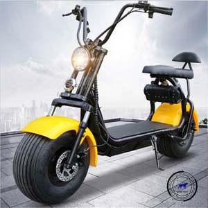 Scooter électrique Citycoco 2021 W 60V 12Ah double batterie deux grandes roues Alternative à la moto Entrepôt Hollande 1500 Stock - Product Image 2