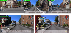 대화 형 슈팅 게임기 제조업체 모션 감지 프로젝션 시뮬레이터 OEM ODM 맞춤형 게임기 공급 업체 - Product Image 4