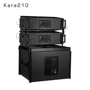 ネオジムボイスコイル210デュアル10インチラインアレイスピーカー、ポリウレア塗装、パフォーマンスコンサート、多機能ホール向け - Product Image 3