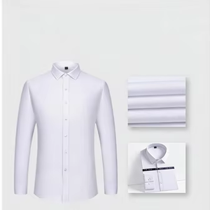 <span class=keywords><strong>Chemise</strong></span> Habillée <span class=keywords><strong>Homme</strong></span> Infroissable Ajustée à Manches Longues – Haut Basique en Bambou pour <span class=keywords><strong>Homme</strong></span> – <span class=keywords><strong>Chemise</strong></span> de <span class=keywords><strong>Smoking</strong></span> Formelle pour <span class=keywords><strong>Homme</strong></span> - Product Image 2