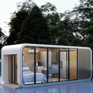 Cápsula Móvil HUISHENG - Cápsula Espacial de Lujo Prefabricada e Impermeable para Glamping, Uso en Exteriores, Oficina y Almacén - Product Image 2