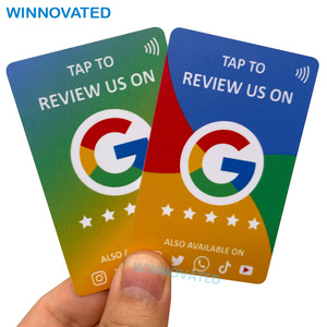 Prix compétitif Programmable <span class=keywords><strong>Google</strong></span> Reviews Card NFC <span class=keywords><strong>Google</strong></span> Card - Product Image 2