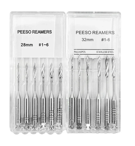6 cái/gói nha khoa peeso reamers quay 28mm/32mm/thép không gỉ <span class=keywords><strong>endo</strong></span> tập tin động cơ sử dụng công cụ nha khoa - Product Image 1