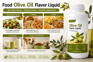 Huile d'olive liquide de qualité alimentaire naturelle Taima, arôme concentré, certifiée ISO, durée de conservation de 2 ans, pour boulangerie, boissons, en-cas - Product Image 2