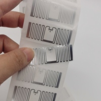 Étiquette NFC personnalisée à bas prix NTAG213 RFID, enlayeable, étanche, pour carte de visite, paiement, contrôle d'accès hôtelier