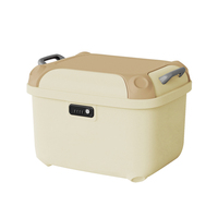 Boîte de rangement pour casque de moto Nanke 36L PP, coffre arrière pour modification et amélioration, compatible avec scooter et moto.