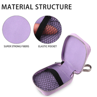 Étui anti-salissure en faux cuir à texture tissée adapté aux Airpods 1 2 3 4 génération étui de protection universel en cuir PU pour écouteurs