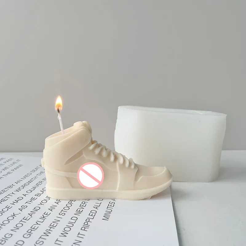 High Quality Candle Molder Silicone Molds Amazon Hot Selling Nike Shoes Mold Food Grade 3D Silicone Candle Mold Silicone