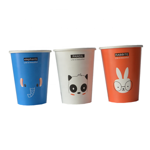 Top vente papier tasses à café jetables simple paroi blanc papier tasses - Product Image 4